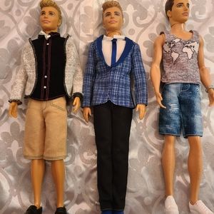 Ken Fashionista dolls w outfitsLike New